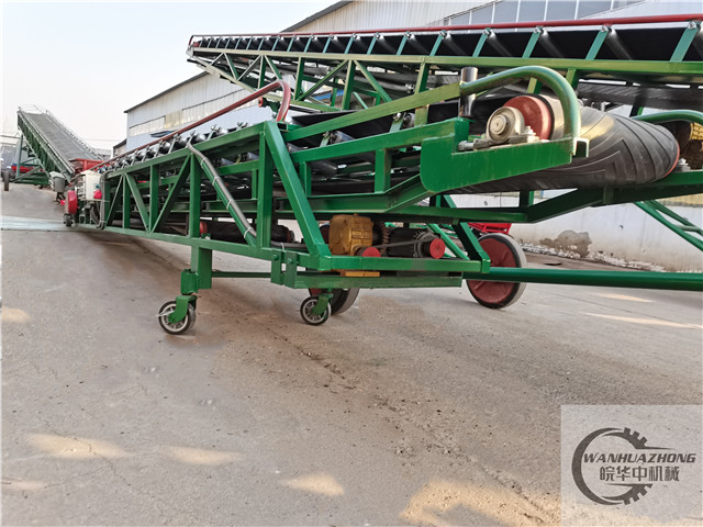 移动伸缩式水平皮带输送机图片1