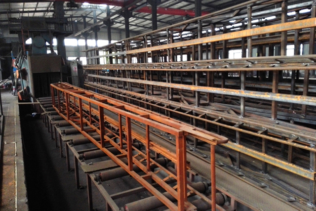 皖华中机械自动抛丸机