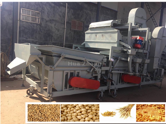 比重粮食筛选机图片