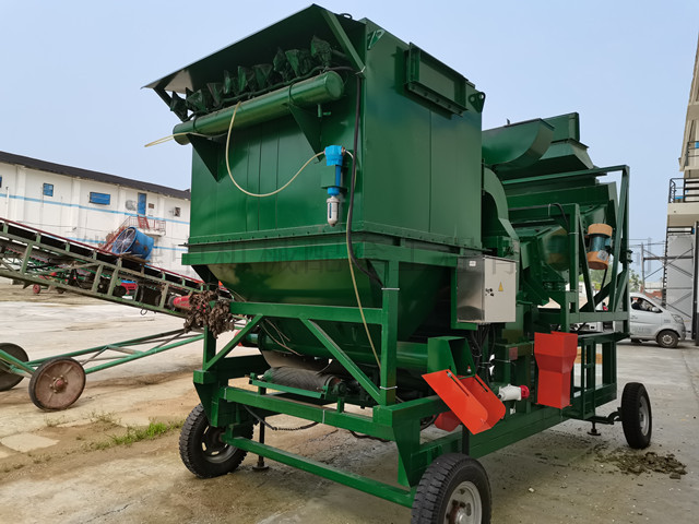 环保脉冲复合型清粮振动筛图片 环保脉冲复合型清粮振动筛图片