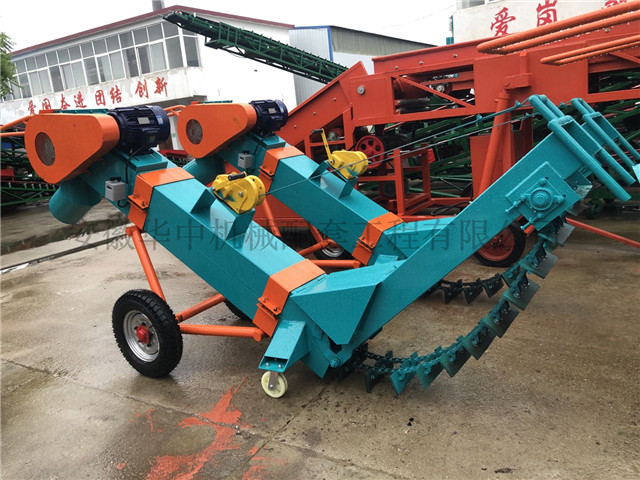 微型链条扒谷机