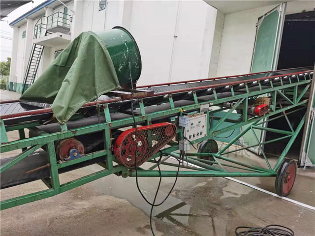 滚筒不带覆胶的输送机