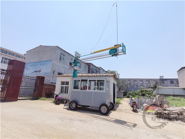 移动式扦样机工程现场展示