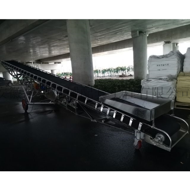 不锈钢登高移动式皮带输送机图片 不锈钢登高移动式皮带输送机图片