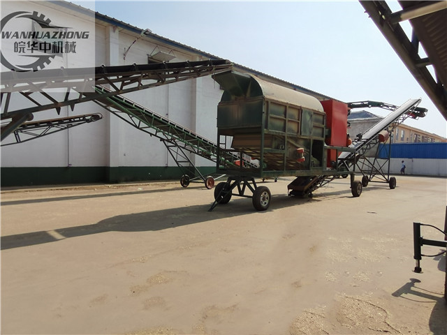 粮食输送机流水线图片