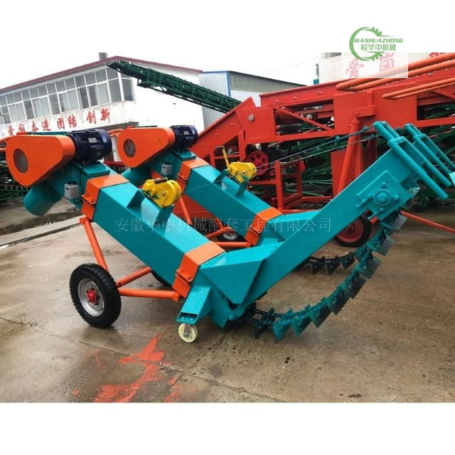 微型链条刮板扒粮机工厂图 微型链条刮板扒粮机工厂图
