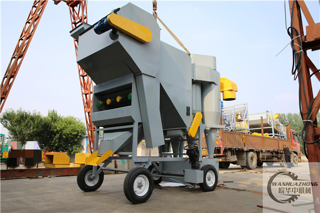 定制烤漆型移动式风选清粮机 4