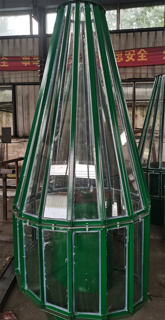 环保除尘清粮振动筛的玻璃螺旋刹克龙