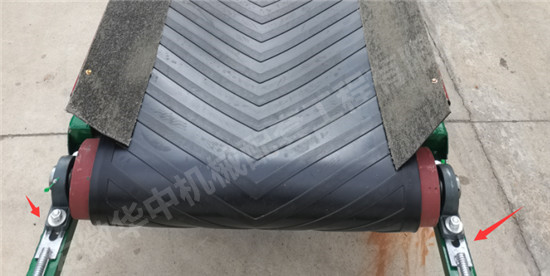 卸粮皮带输送机的张紧装置