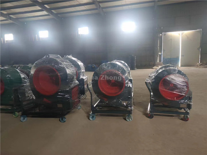 运抵粮库的离心风机