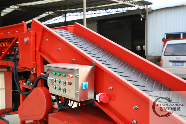 移动式装车皮带输送机装车输送机的配电箱图片