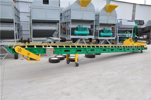 C型钢水平皮带输送机图片