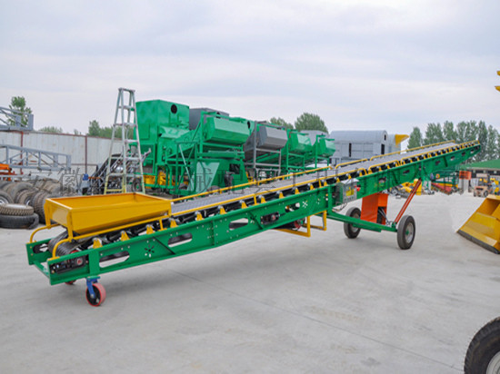 定制型C型钢皮带输送机图片