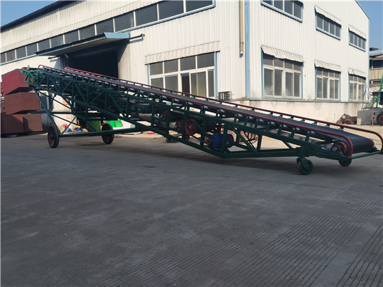登高伸缩移动式皮带输送机（安徽华中）