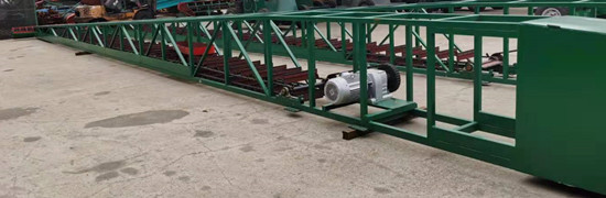 集装箱双链条刮板卸粮机的输送机架