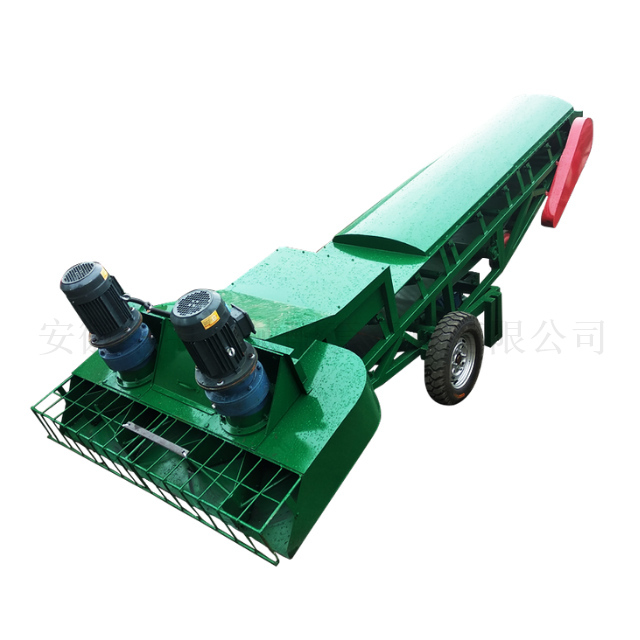 移动式翼轮扒谷机图片