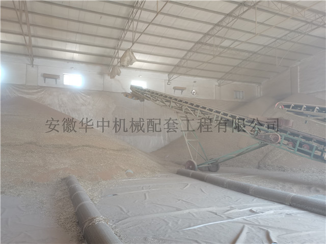 地上笼通风道在粮库中的使用