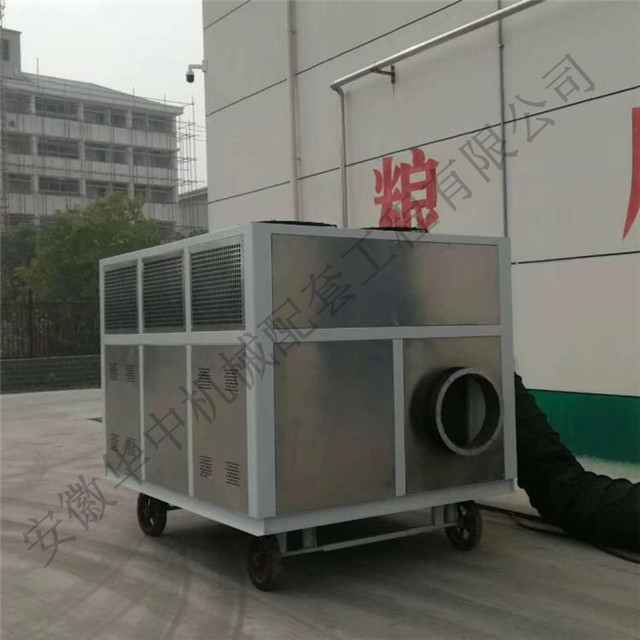 85KW谷物冷却机粮库工作现场1