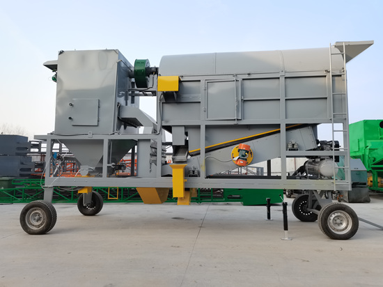 环保滚筒振动清理筛