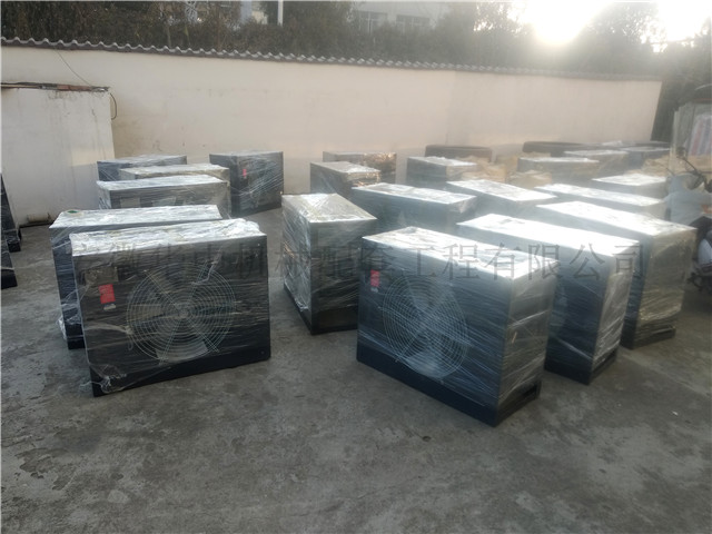 待装车运输的轴流风机图片