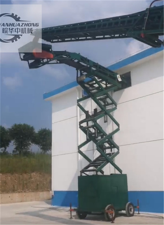 液压补仓粮食输送机图片