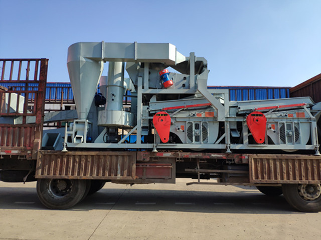 环保复式双比重筛选机图片