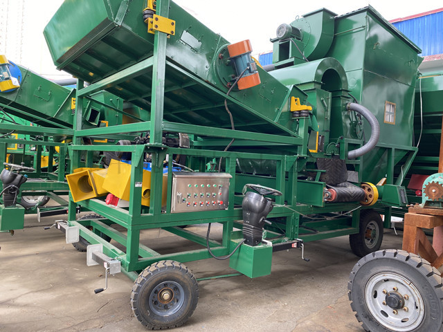 环保脉冲复合型清粮振动筛图片 环保脉冲复合型清粮振动筛图片