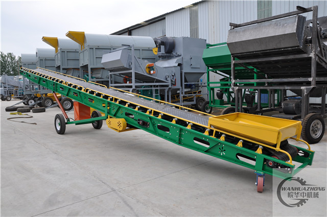 定制型C型钢登高移动式皮带输送机