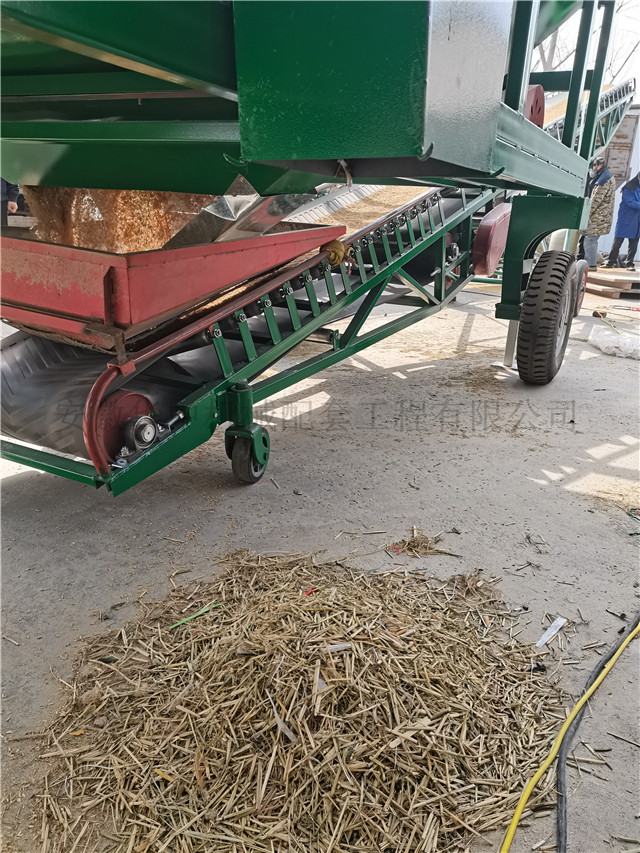 同粮库的环保清粮滚筒振动筛设备