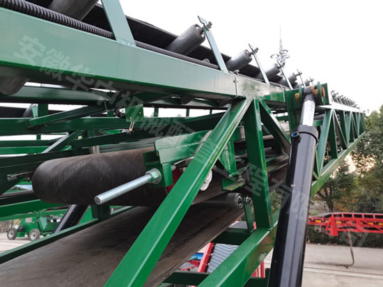 伸缩式皮带输送机的伸缩机架