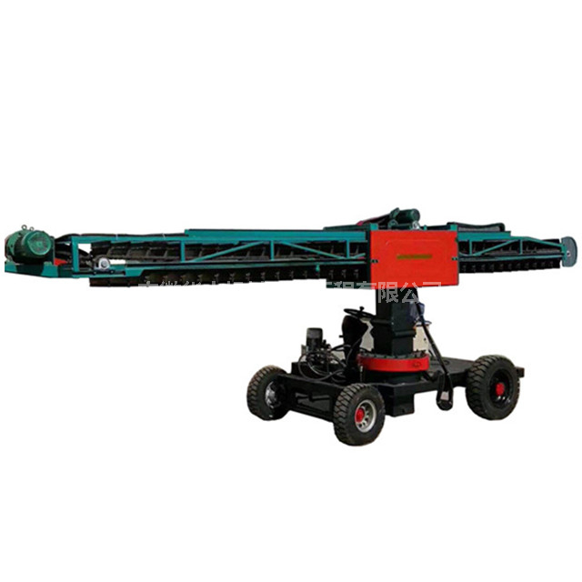 移动式粮食卸车链条刮板扒谷机展示图