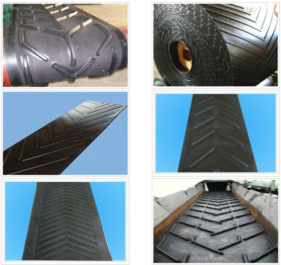 条状花纹输送带