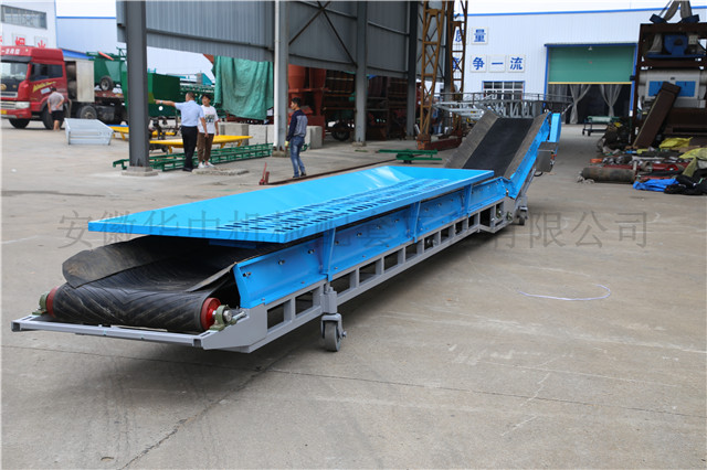 不同长度的卸粮移动式皮带输送机