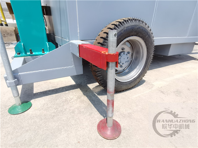 移动式扦样机的支撑装置