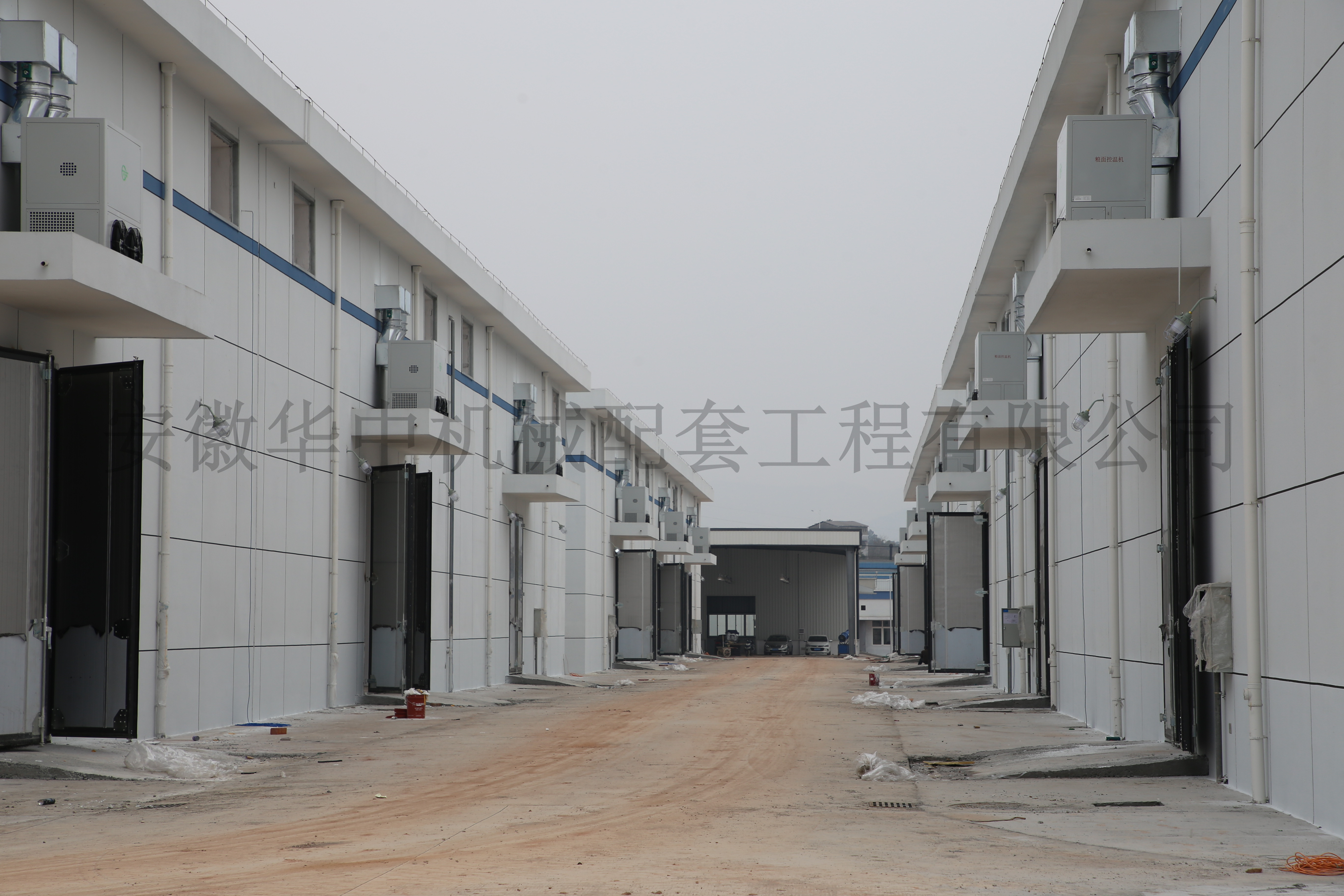 谷物冷却机粮库安装