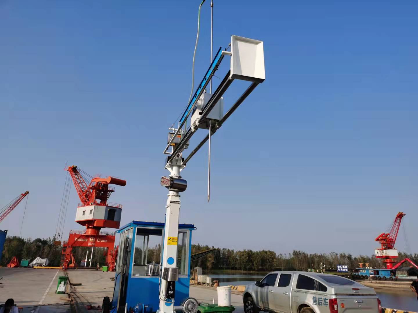 河南某粮食流通商购买移动式扦样机案例