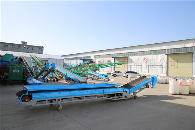 卸粮移动式皮带输送机图片