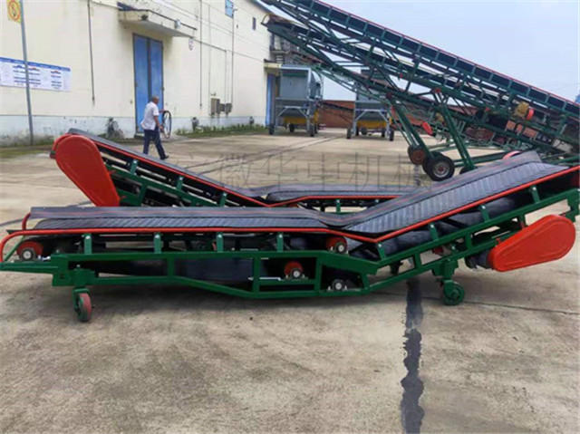 定制小型卸粮输送带机图片