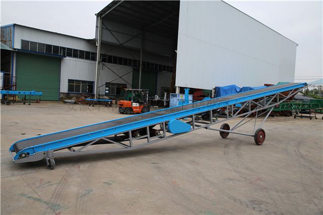 登高皮带输送机（平托辊输送包粮专用）