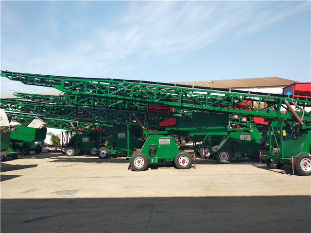 安徽华中机械装车伸缩皮带输送机图片