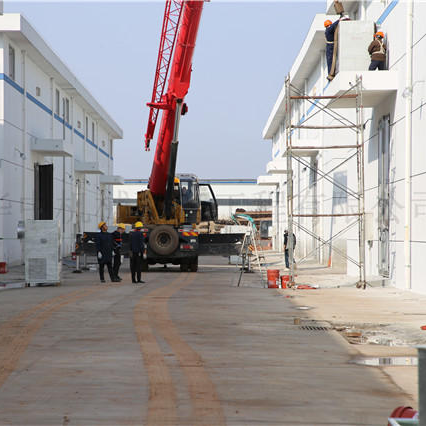 粮库空调安装现场图片